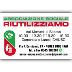 Associazione Sociale Riutilizziamo, Lugo orari di apertura