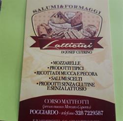 Latticini- di Cutrino Josef - latticini, formaggi e salumi, Poggiardo orari di apertura