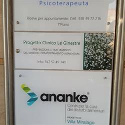 Ananke - Centri per la cura dei disturbi alimentari, Gela orari di apertura