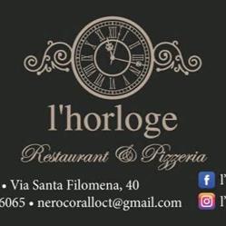 L'Horloge, Catania orari di apertura