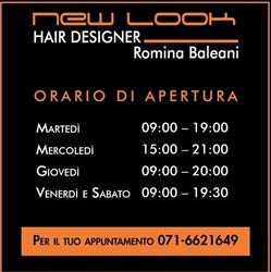New Look Hair Designer Romina Baleani, Castelfidardo orari di apertura