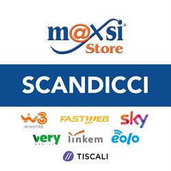 Maxsi Store - Scandicci NEGOZIO WINDTRE, SKY, FASTWEB, VERY MOBILE, ILIAD, EOLO, LINKEM, TISCALI, orari di apertura