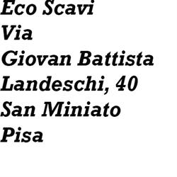 Eco Scavi, Ponte a egola orari di apertura