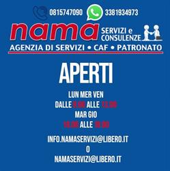 Nama Agenzia di Servizi Caf Patronato, San Giorgio a Cremano orari di apertura