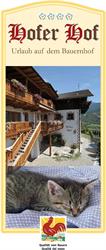Hoferhof- Urlaub am Bauernhof- Südtirol, Velturno orari di apertura