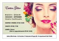 Estetica Glitter Romele Pisogne, Gratacasolo - Orari di apertura
