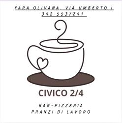 Civico 2/4 Bar Pizzeria, Fara olivana orari di apertura