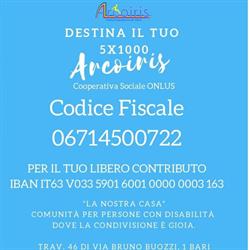 Cooperativa Sociale Arcoiris, Bari orari di apertura