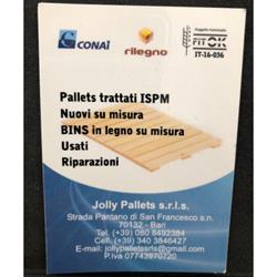 Jolly Pallets, Bari orari di apertura