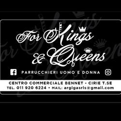 For Kings & Queens, Ciriè orari di apertura