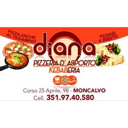 Pizzeria Diana, Moncalvo orari di apertura