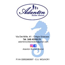 Adantón Sicilian Bistrot, Siracusa orari di apertura