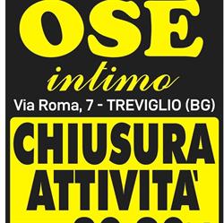 Osé l'intimo, Treviglio orari di apertura