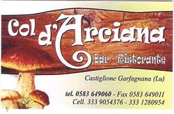 Ristorante Col d'Arciana di Rossi, Castiglione di Garfagnana orari di apertura