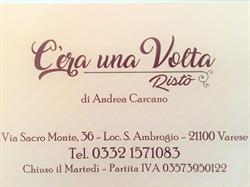 C'era Una Volta Ristò, Varese orari di apertura