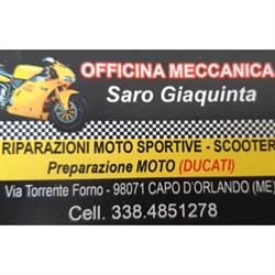 Officina Meccanica Giaquinta Saro, Capo d'Orlando orari di apertura