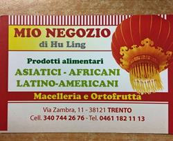 Mio Negozio di Hu Ling Supermercato, Trento orari di apertura