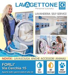 Lavanderia Self Service Forlì Lavagettone, orari di apertura