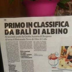 Trattoria da Balì, Albino orari di apertura