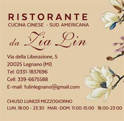 Ristorante Da Zia Lin Legnano, orari di apertura