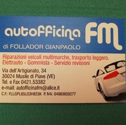 Autofficina FM, Musile di Piave orari di apertura