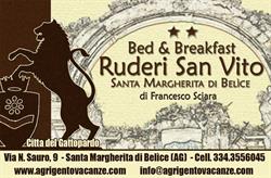 B&B Ruderi San Vito, Santa Margherita di Belice orari di apertura