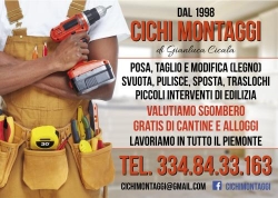 Cichi Montaggi, Vigone orari di apertura