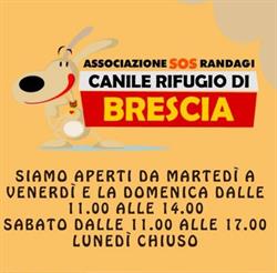 Canile Rifugio Di Brescia, orari di apertura