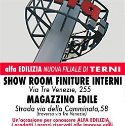 Alfa SPA Showroom Terni, orari di apertura