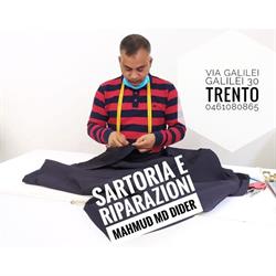 Sartoria E Riparazioni Mahmud MD Dider, Trento orari di apertura