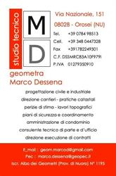 Studio Tecnico di Progettazione e consulenza Geom. Marco Dessena, Orosei orari di apertura
