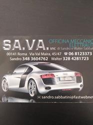 SAVA SNC officina meccanica / elettrauto di sabbatini Sandro e valter, Roma orari di apertura