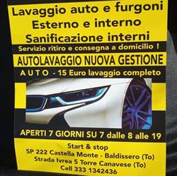 Start & Stop Car Wash, Castellamonte orari di apertura