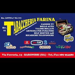 Tabaccheria Farina, Baronissi orari di apertura
