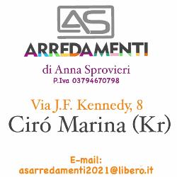 A.S. Arredamenti di Anna Sprovieri, Cirò Marina orari di apertura
