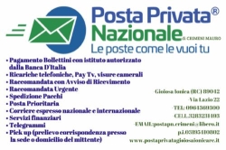 posta privata nazionale agenzia gioiosa ionica rc, Gioiosa Ionica orari di apertura