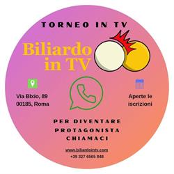 Biliardo in tv, Roma orari di apertura