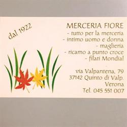 Merceria Fiore, Verona orari di apertura
