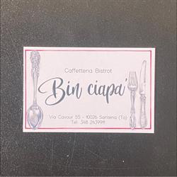 Bin ciapà, Santena orari di apertura