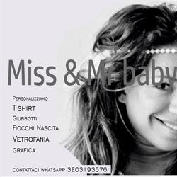 Miss & Mr baby T-shirt personalizzate, Borgaro Torinese orari di apertura