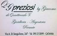 Q.G. Preziosi di Quattrocchi Giuseppa, Catania orari di apertura