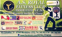 Royal Fitness Club, Mendicino orari di apertura