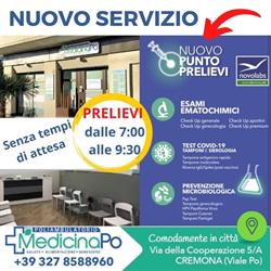 Poliambulatorio Medicina Po, Cremona orari di apertura