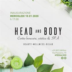 HEAD and BODY SPA, Atessa orari di apertura