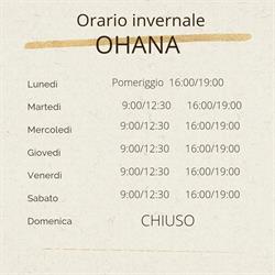 Ohana ohana, Moglia orari di apertura