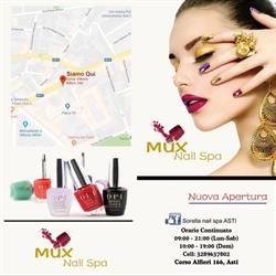 Mux nail spa, Asti orari di apertura