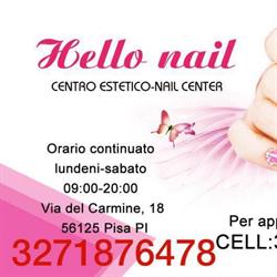 Hello nail, Pisa orari di apertura