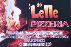 Ristorante Pizzeria Da Lelle, Oristano orari di apertura