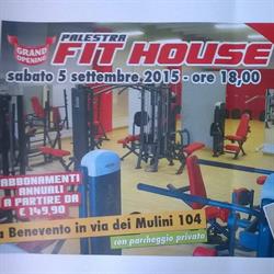 Palestra FIT HOUSE, Benevento orari di apertura