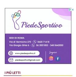 Studio Podologico Piede Sportivo Dott.ssa Quaglietti, Roma orari di apertura